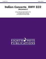 ITALIAN CONCERTO BWV 832 #1 SAXOPHONE QUARTET cover